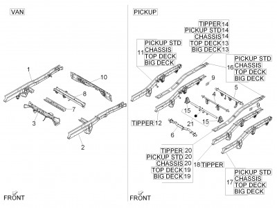 Πλαίσιο/πίσω αμάξωμα